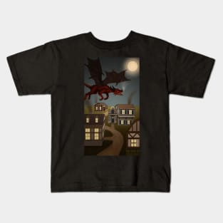 Nightstalker - Village Dragon Kids T-Shirt